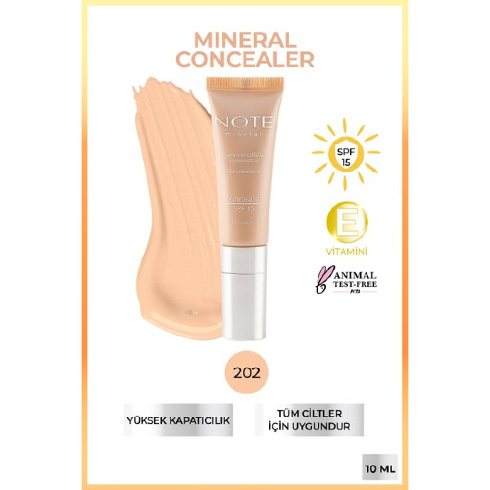 Note Mineral Göz Altı Kapatıcısı 202 Concealer Fiyatı