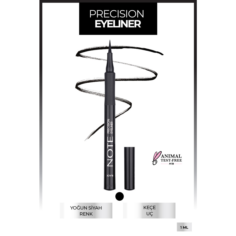 NOTE Precision Kalem Likit Eyeliner Keçe Uçlu Eyeliner Fiyatı