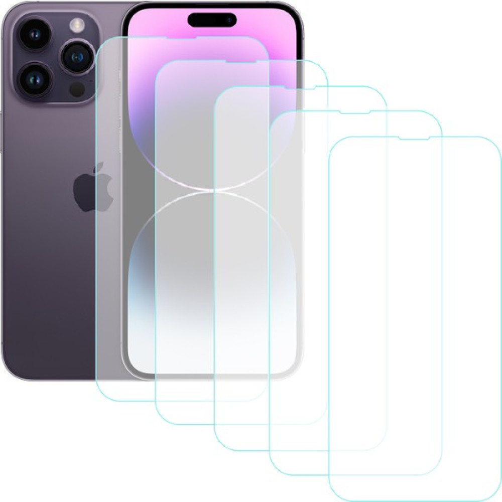 Notech iPhone 14 Pro Max Temperli Cam Ekran Koruyucu 5li Eko Paket - Şeffaf Cep Telefonu Ekran Koruyucusu Fiyatı