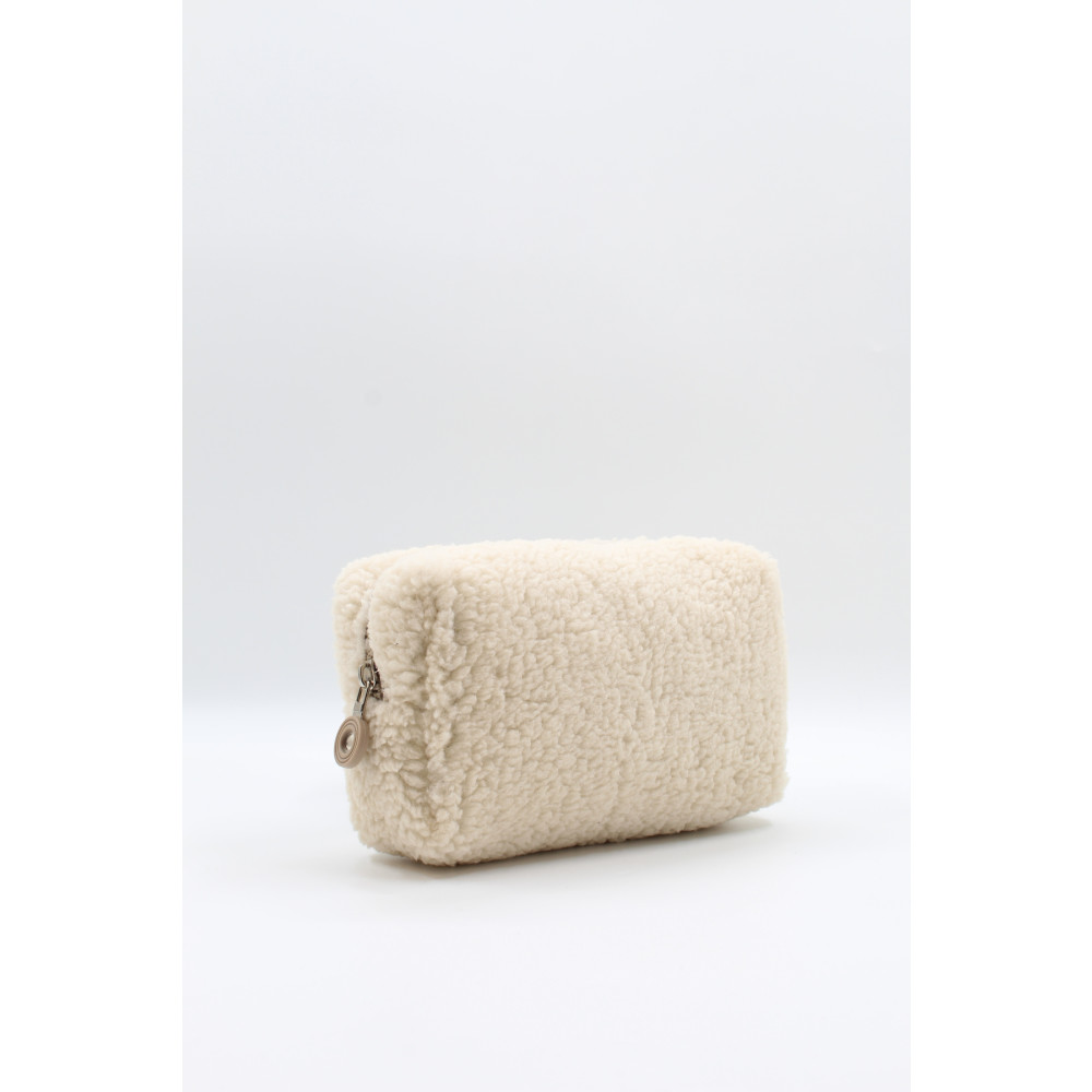 NOTHING Kadın Açık Vizon Peluş Seyahat Organizer Makyaj Çanta Makyaj Çantası Fiyatı