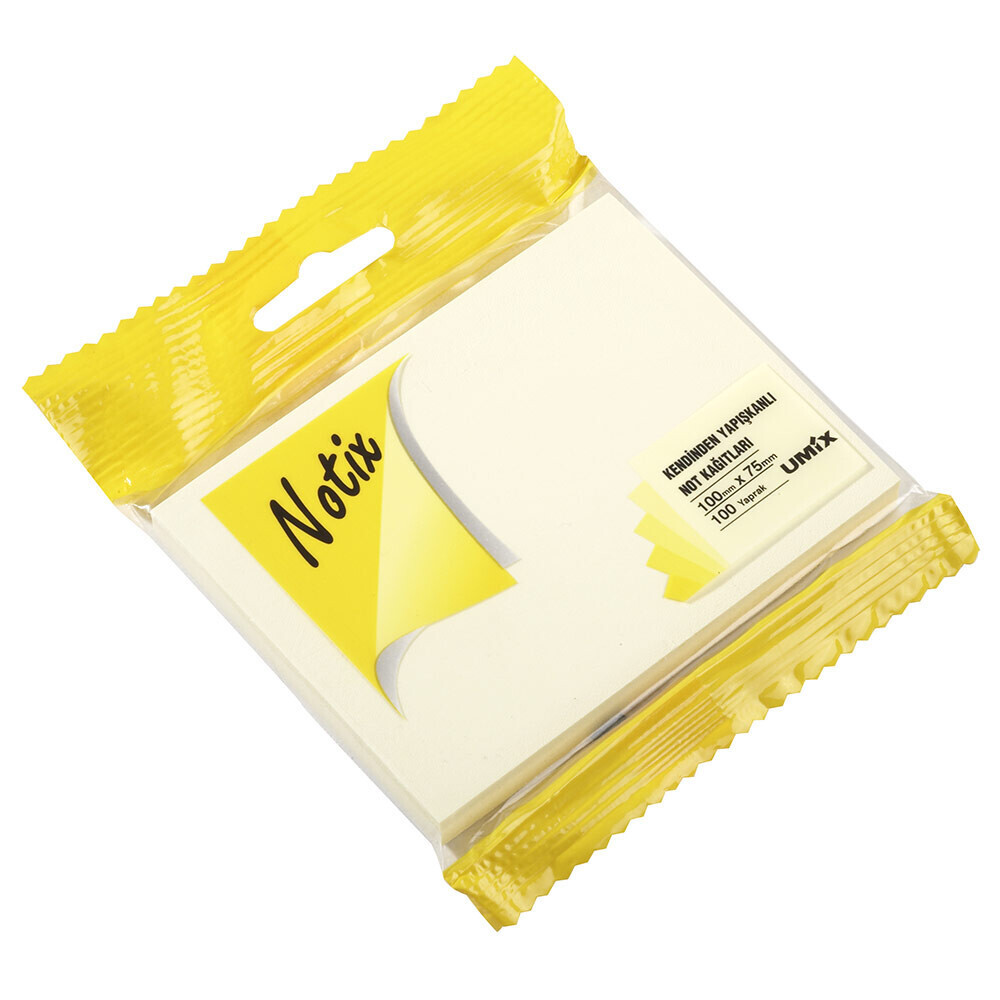 Notix 100 Yaprak Pastel Sarısı Not Kağıdı Not Defteri & Bloknot Fiyatı