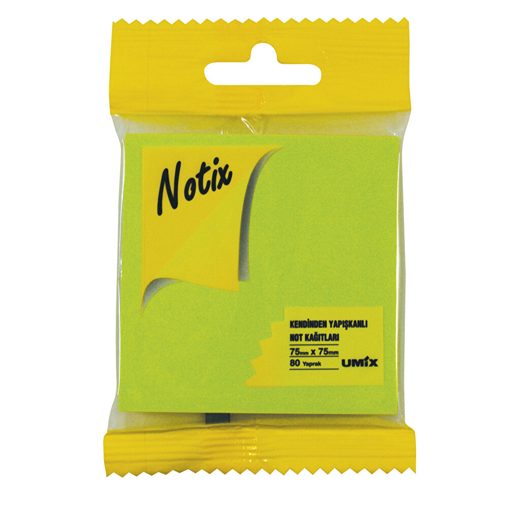Notix 80 Yaprak Yeşil Not Defteri & Bloknot Fiyatı