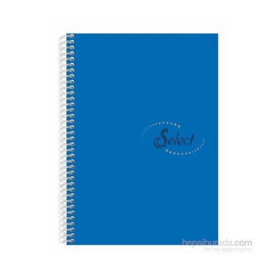 Notte Spiralli Plastik Kapak A4 Select 120 Yaprak Kareli Defter Spiralli Defter Fiyatı