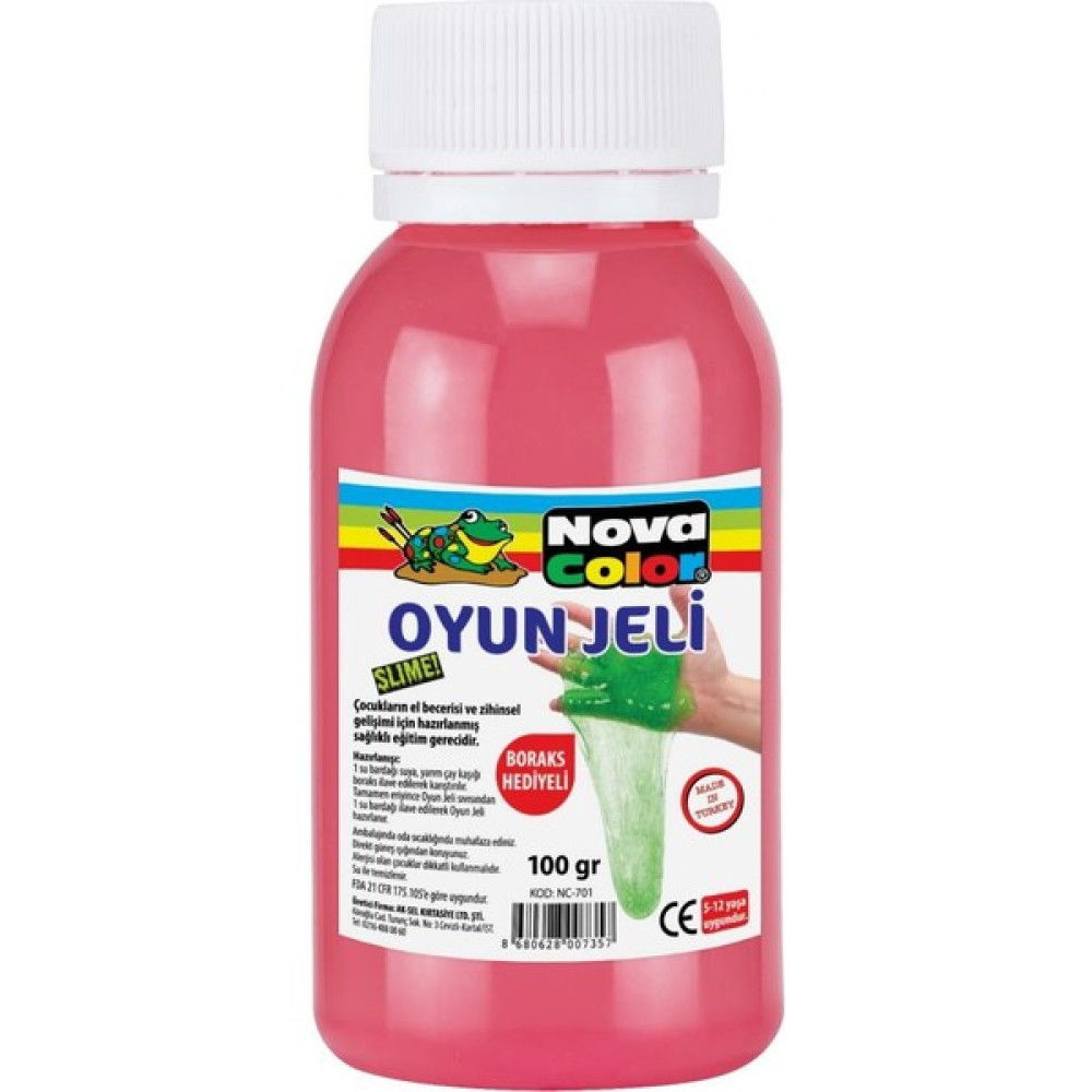 Nova Color 100 Gram Slime Yapıştırıcı Pembe (NC-735) Oto Boyaları Fiyatı