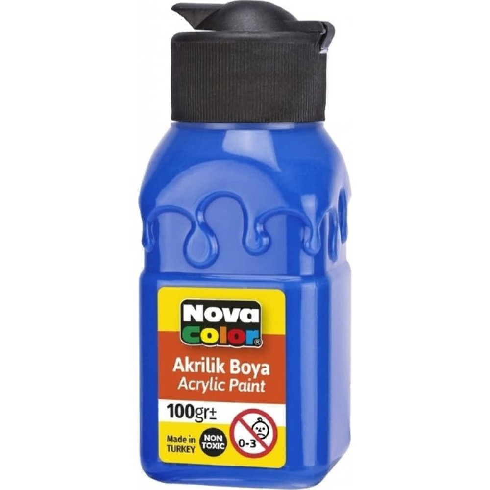 Nova Color Akrilik Boya 100 ml Mavi Akrilik Boya Fiyatı