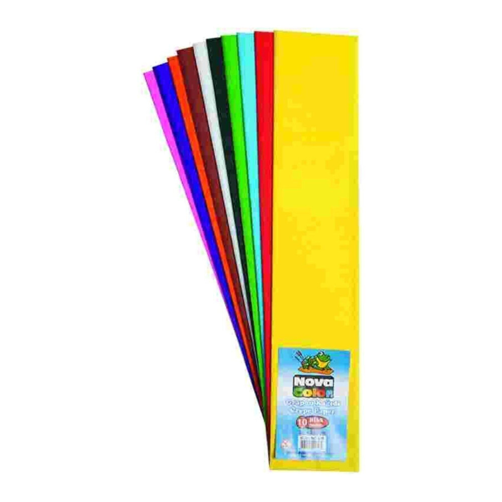 Nova Color Grapon Kağıdı 10 Adet Karışık Renk Elişi Malzemeleri Fiyatı