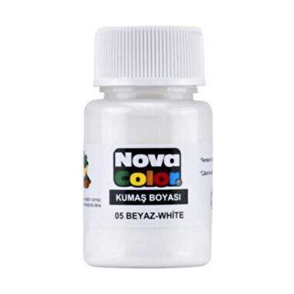 Nova Color Kumaş Boyası 35 cc Beyaz - 4 Adet Diğer Fiyatı
