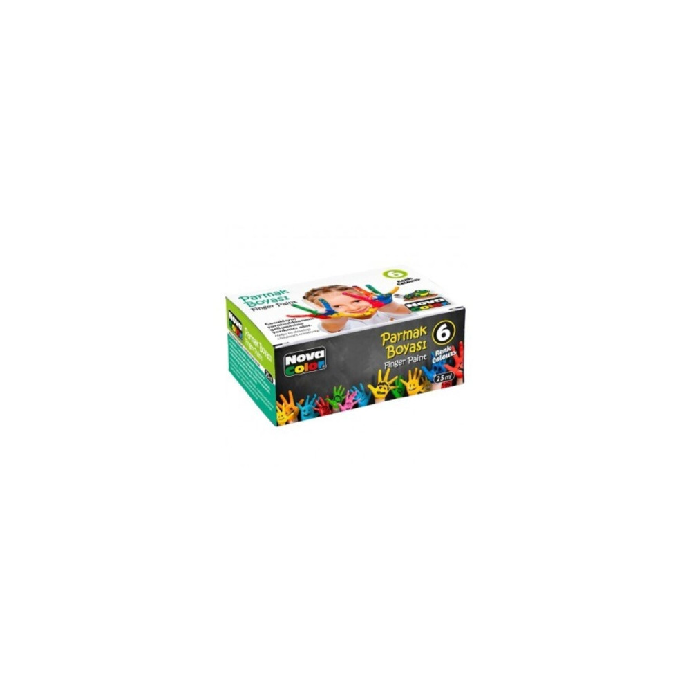 Nova Color Nc-138 6 Renk Parmak Boyası Yardımcı Malzeme Fiyatı
