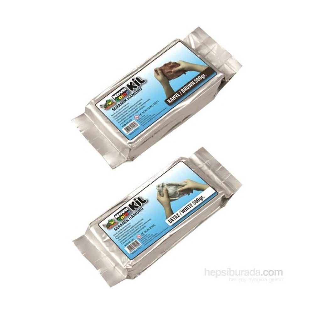 Nova Color Nc-4132 Kil 500 gr Seramik Hamuru Kahverengi Oyun Hamuru & Kil Fiyatı