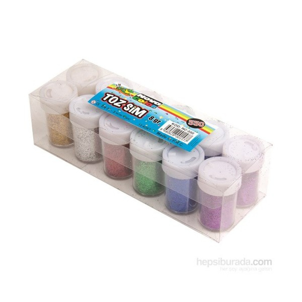 Nova Color Nc-550 Toz Sim 8 Gr 12li Paket Yardımcı Malzeme Fiyatı