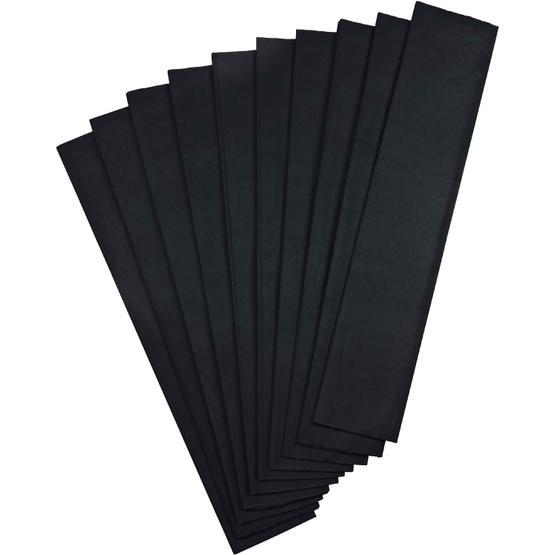Nova Color Nc-653 10 Lu Paket Siyah Krepon Kağıdı