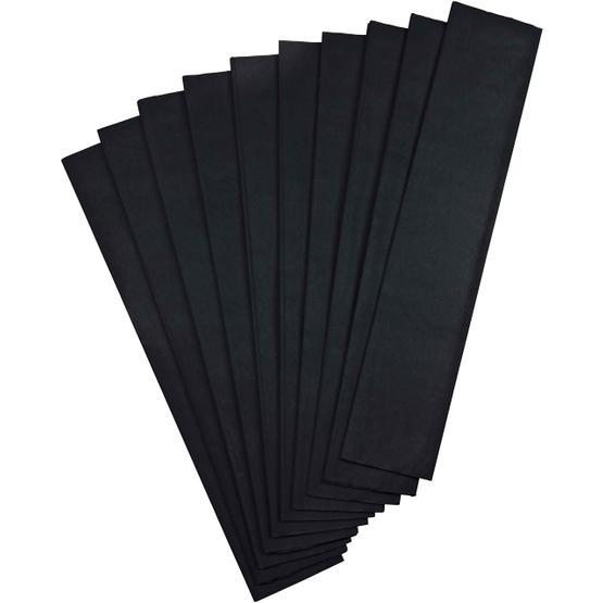 Nova Color Nc-653 10 Lu Paket Siyah Krepon Kağıdı