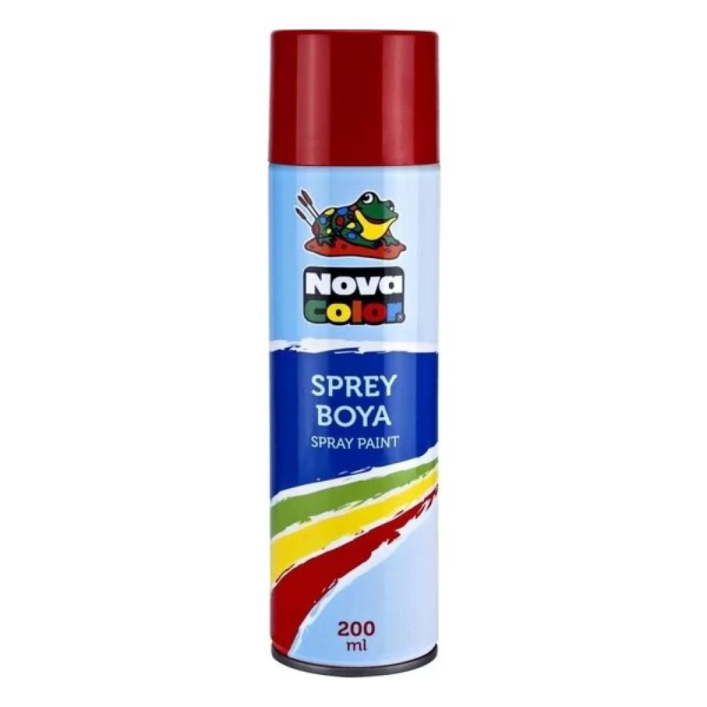 Nova Color NC-801 Sprey Boya Kırmızı 200 ml Oto Boyaları Fiyatı