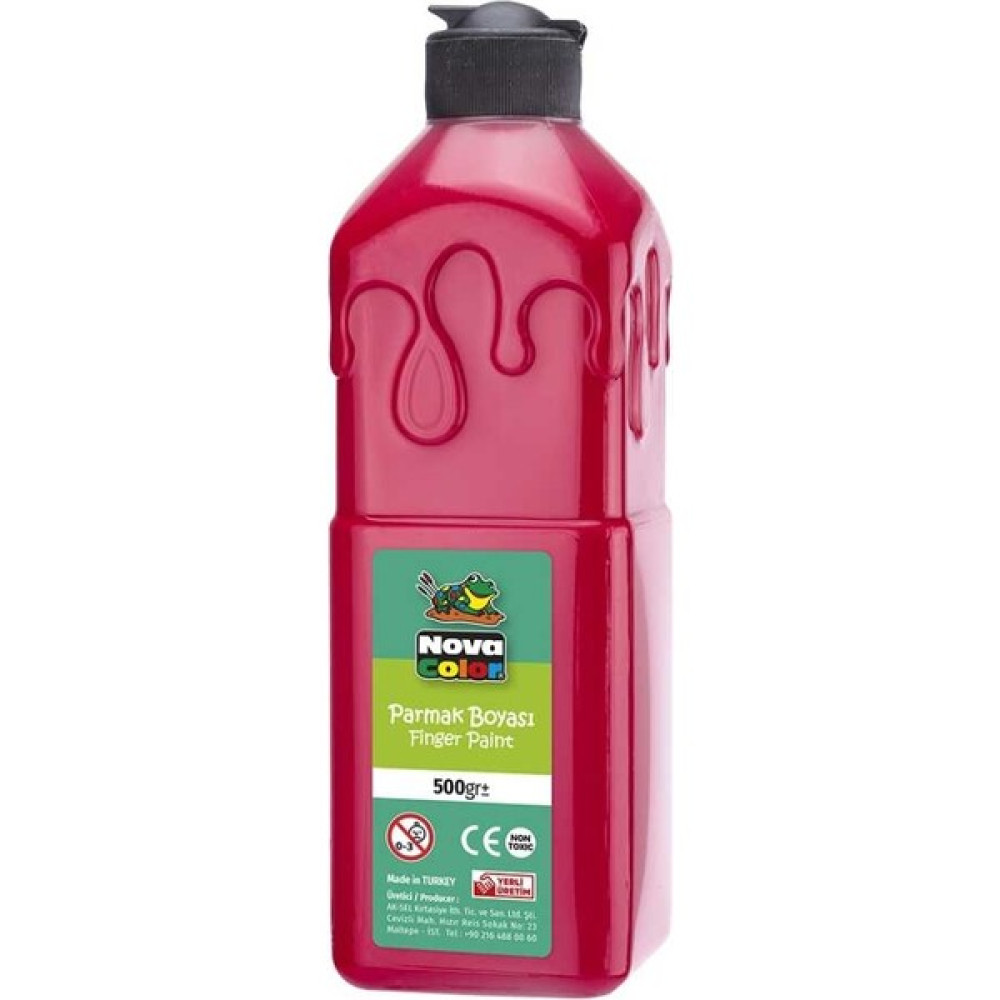 Nova Color Parmak Boyası Kırmızı 500 gr NC 371 Oto Boyaları Fiyatı