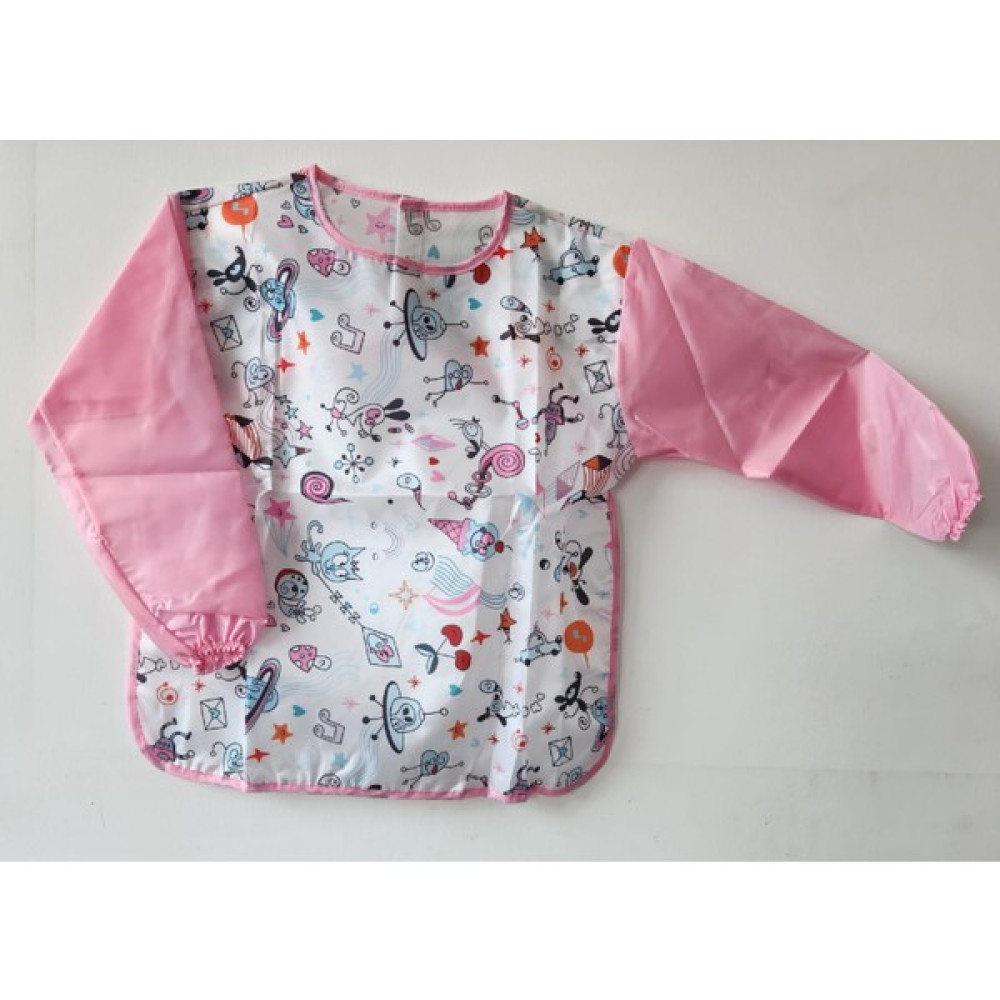 Nova Color Pembe Uzay Desenli Large Boyama Önlüğü Yardımcı Malzeme Fiyatı