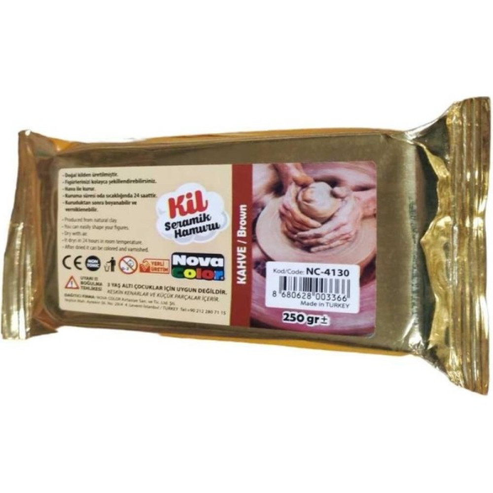 Nova Color Seramik Hamuru Kahverengi 250 gr Oto Boyaları Fiyatı