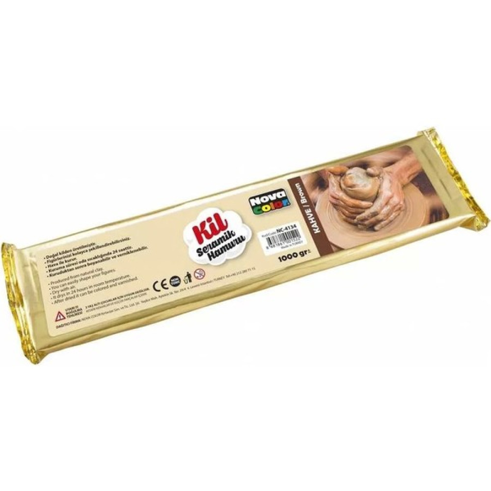 Nova Color Seramik Kil 1000GR Kahverengi NC-4134 Oto Boyaları Fiyatı