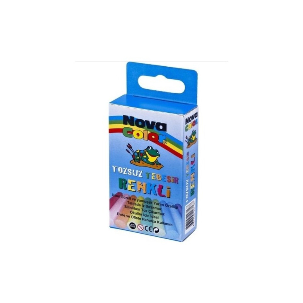 Nova Color Tebeşir 10 Lü Renkli Tebeşir Fiyatı