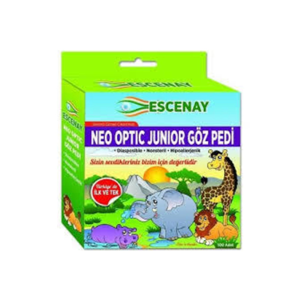 Nova Escenay Çocuk Göz Kapama Bandı 100lük Kutu Göz Pedi Sağlık Fiyatı