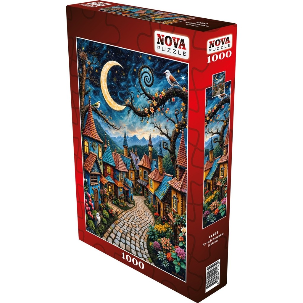 Nova Puzzle 1000 Parça Ay Işığı Kasabası Puzzle Anne Bebek Oyuncak Fiyatı