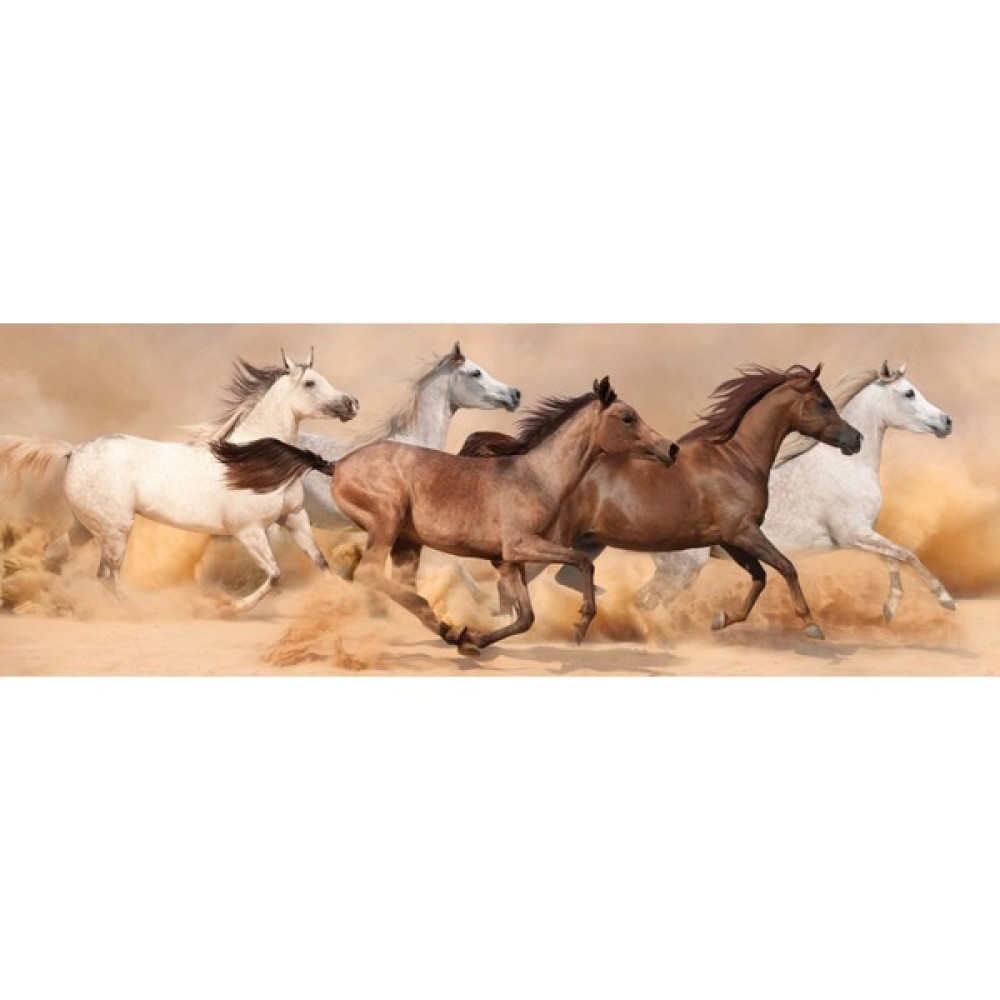 Nova Puzzle Nova 1000 Parça Kum Fırtınasında Koşan Atlar Panorama Puzzle Puzzle & Aksesuarları Fiyatı