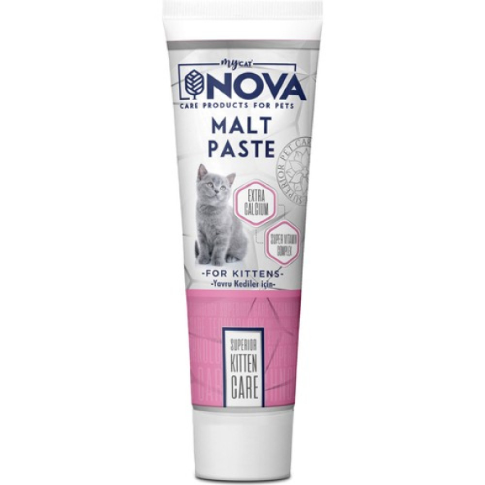 Nova Yavru Kediler Icin Malt Paste 100Gr Nova Evcil Hayvan Ürünleri Fiyatı