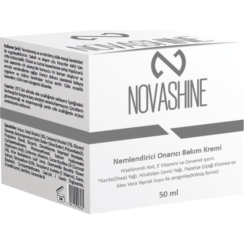 Novashine Nemlendirici Onarıcı Yüz Bakım Kremi 50 ml Nemlendiriciler Fiyatı