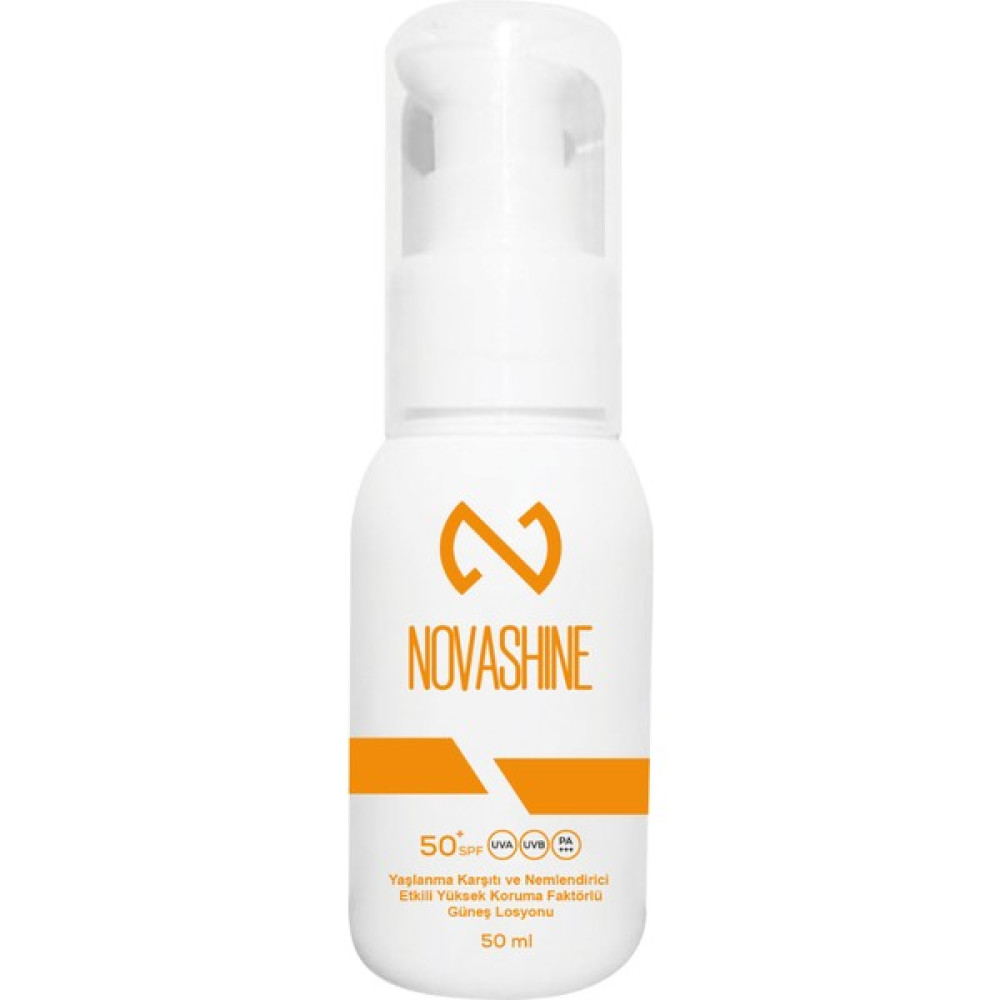 Novashine ve Nemlendirici Etkili Yüksek Koruma Faktörlü Güneş Losyonu 50 ml Sun Cream Güneş Kremi Oto Boyaları Fiyatı