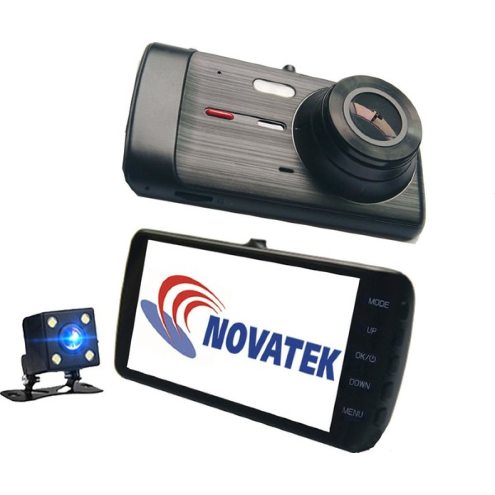 Novatek NT92D+32GB 4 İnç Full HD 1080p 14MP Çift Yön Araç Kamerası Oto Görüntü Sistemleri Fiyatı