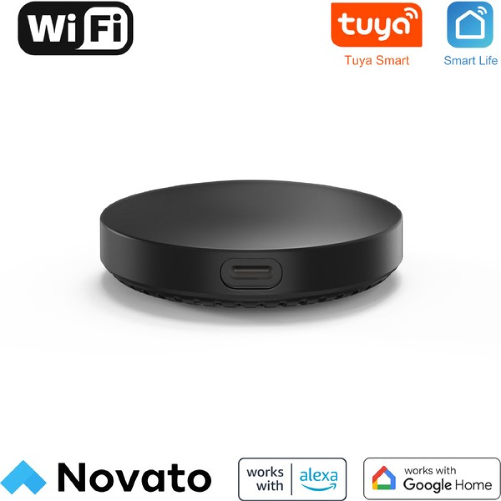 Novato Sıcaklık ve Nem Sensörlü Wifi Akıllı Ir Kumanda ( Tuya - Smart Life Uyumlu ) Nalburiye & Hırdavat Fiyatı