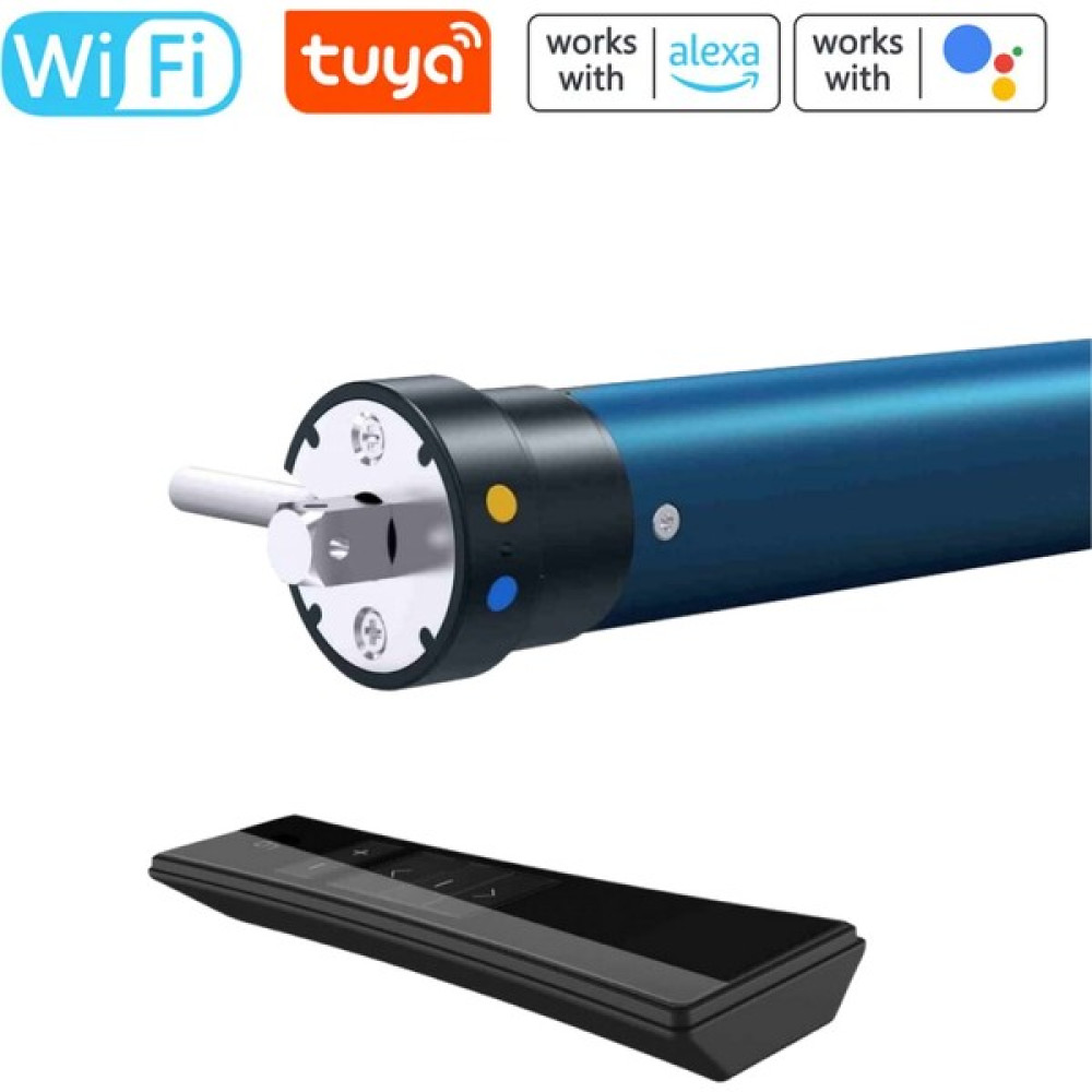 Novato Tuya Wifi Akıllı Stor Perde Motoru ( 220 V ) Elektronik Limit, Yüzdesel Kontrol, Rf Kumanda Opsiyonu, Google Asistan Amazon Alexa Sesli Kontrol - Motor + Kumanda Oto Boyaları Fiyatı
