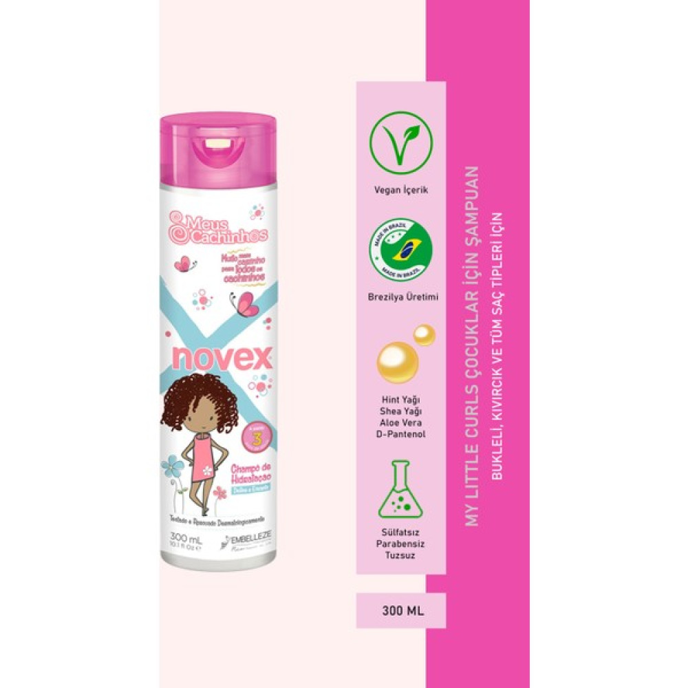 Novex My Little Curls Çocuklar Için Bukle Belirginleştirici Şampuan 300ML Oto Boyaları Fiyatı