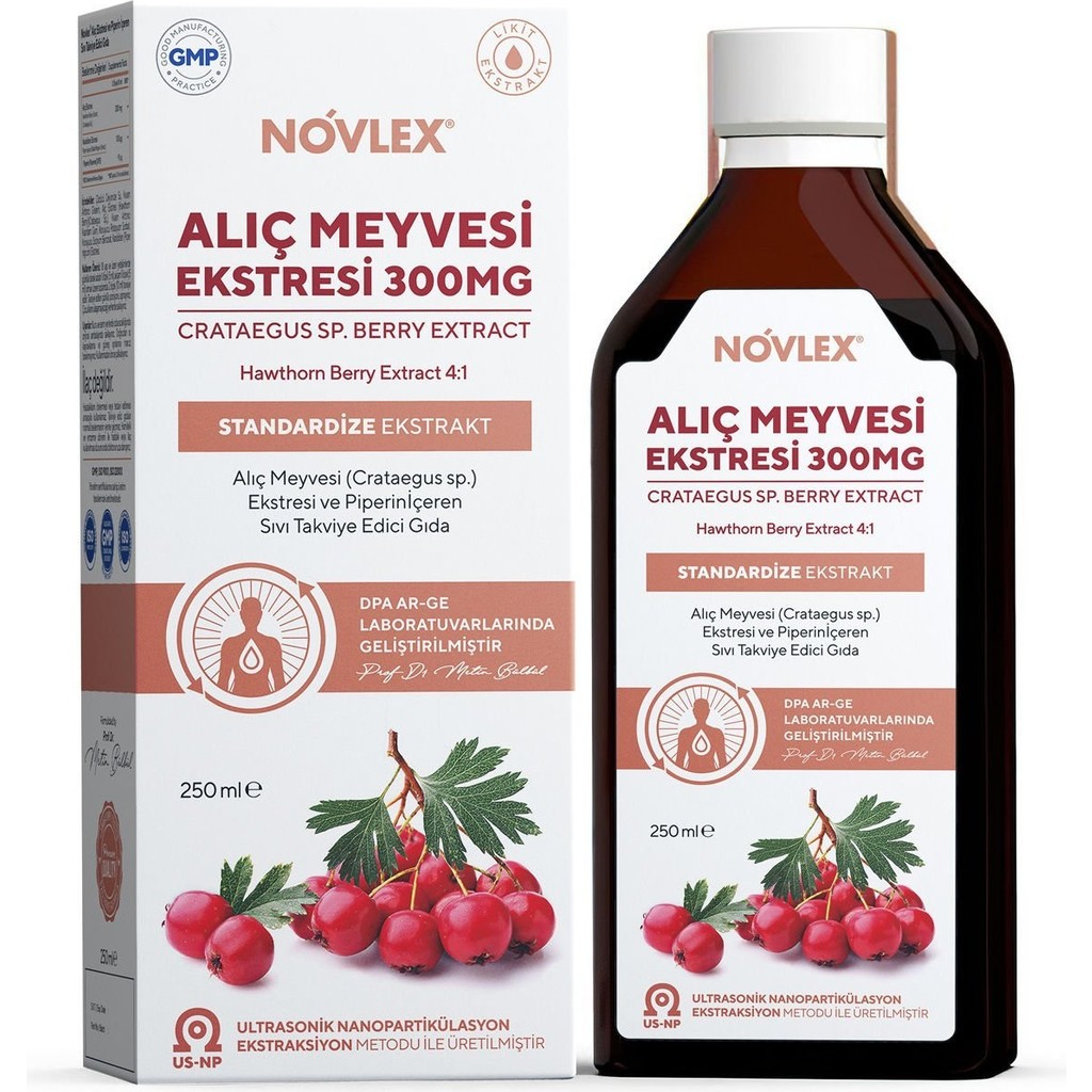 Novlex® Alıç Meyve Ekstresi Ve Piperin 250Ml Diğer Fiyatı
