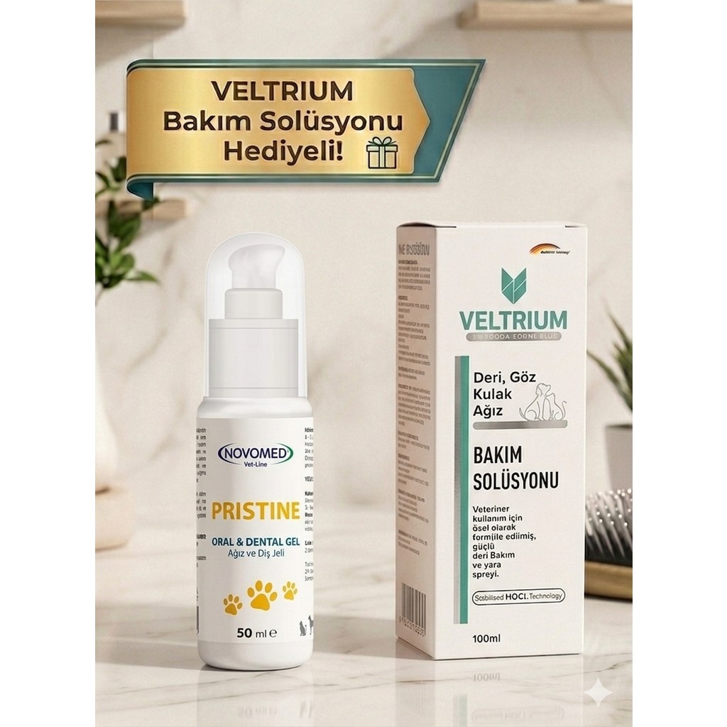 Novomed Pristine Kedi ve Köpek Ağız Diş Jeli 50 ml Evcil Hayvan Ürünleri Fiyatı
