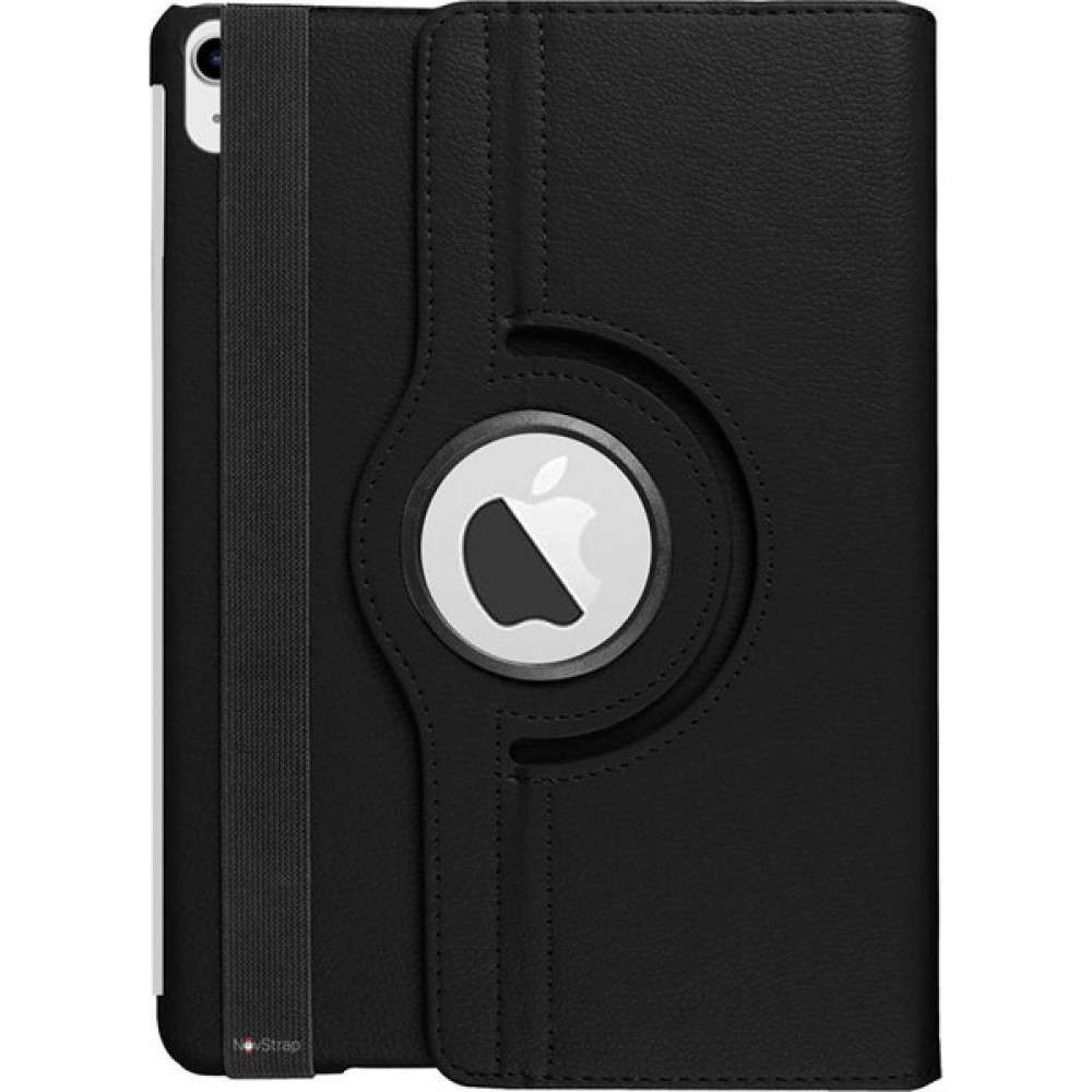 NovStrap Apple İpad 10. Nesil 10.9 2022 Uyumlu Kılıf A2696 A2557 A2777 360 Uyku Modlu Dönerli Stand - Siyah Tablet Kılıfı Fiyatı