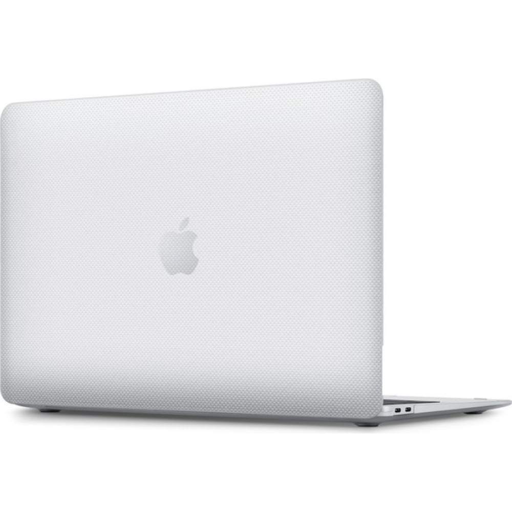 Novstrap Apple MacBook Air M1 Çip A2337 A1932 A2179 Uyumlu Kılıf Dots Design Nokta Desen Kapak - Şeffaf Tablet Pc Aksesuarları Fiyatı