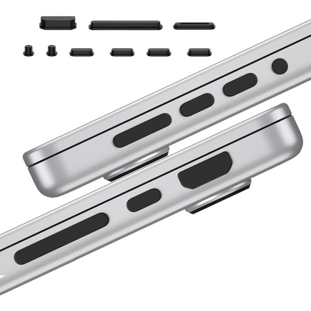 Novstrap Apple MacBook Air Pro ile Uyumlu Giriş Portları Için Toz Koruma Tıpası Seti 9 Adet - Siyah Tablet Pc Aksesuarları Fiyatı