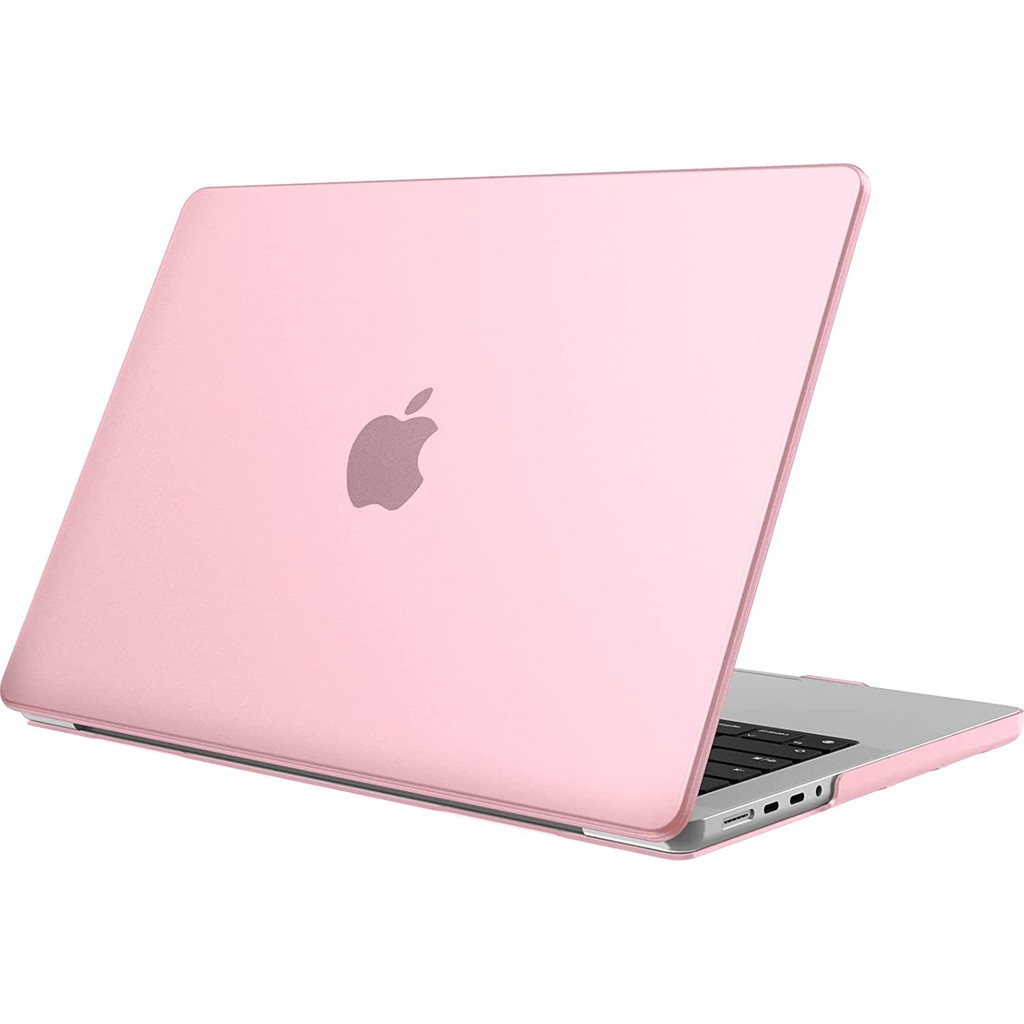 NovStrap Apple Macbook Pro 16 Inç 2021 M1 Pro/max A2485 Uyumlu Kılıf Sert Parlak Üst ve Alt Koruma Kapağı - Pembe Cep Telefonu Kılıfı Fiyatı