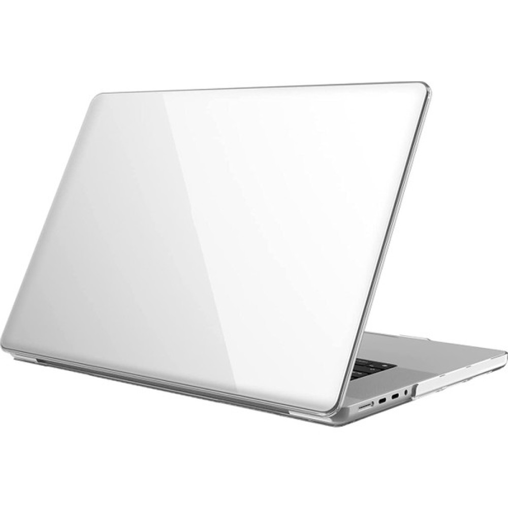 Novstrap Apple Macbook Pro 16 Inç M3/m3 Pro/m3 Max A2991 ile Uyumlu Kılıf Sert Parlak Koruma Kapak - Macbook Pro M3 16 inç (A2991) - Şeffaf Tablet Pc Aksesuarları Fiyatı