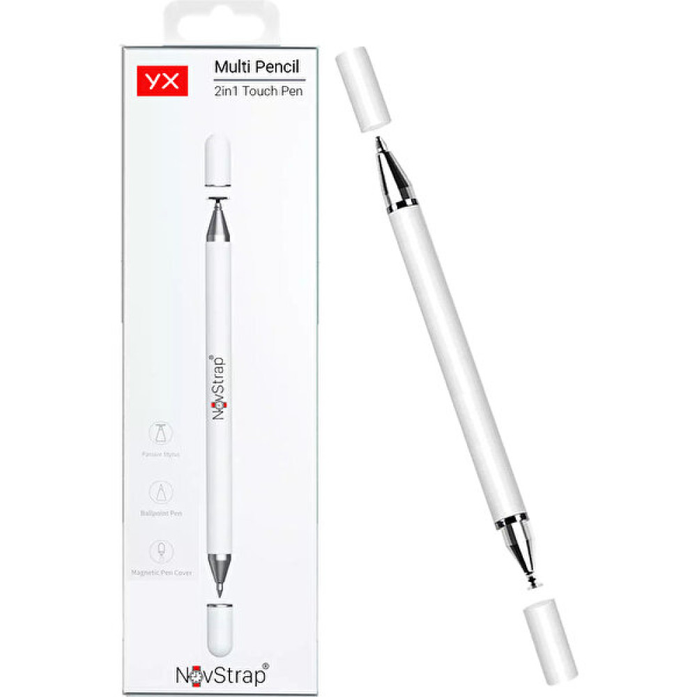 NovStrap Huawei Mediapad T3/T5/T8/T10/T10s/Matepad 11 Air Se Honorpad Uyumlu Dokunmatik Kalem Pencil - Beyaz Tablet Aksesuarı Fiyatı