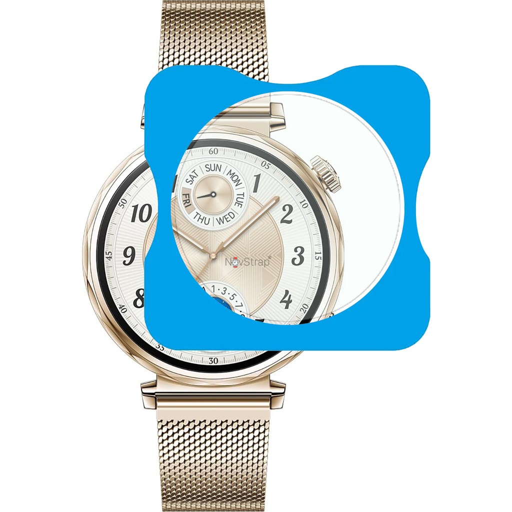 Novstrap Huawei Watch Gt5 41MM ile Uyumlu Ekran Koruyucu 9h Temperli Cam Kolay Uygulama Aparatlı - Şeffaf Akıllı Saat Aksesuarı Fiyatı