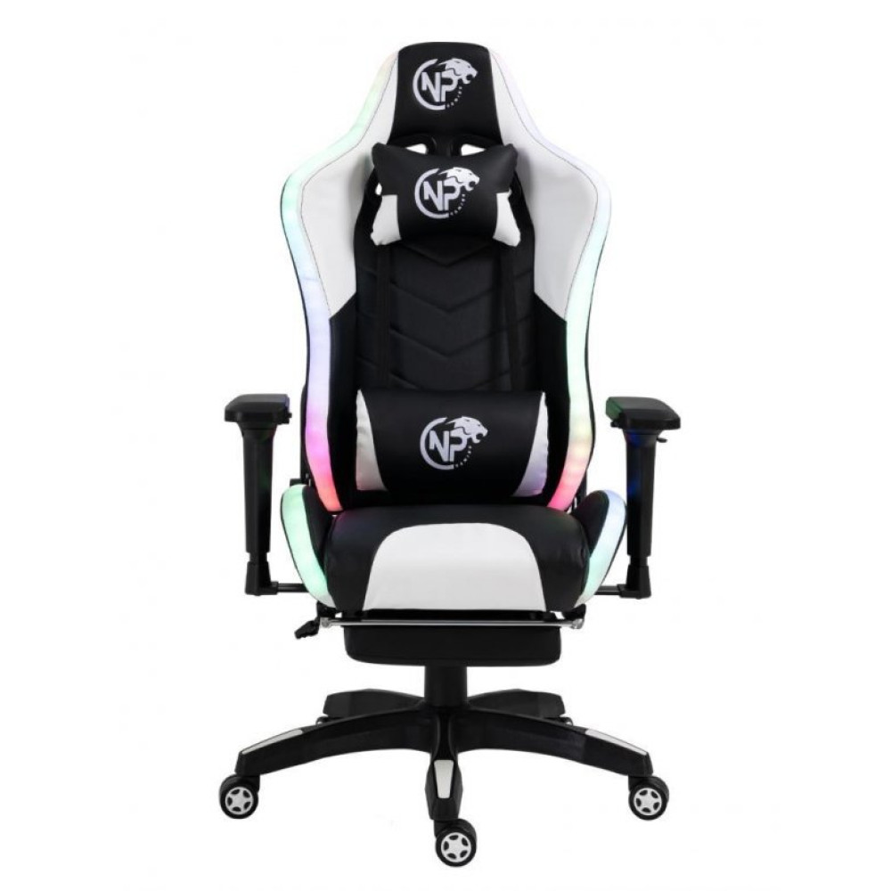 Npo Gc3001bw Masajli,Rgb,4D Kolcakli,Ayak Destekli Oyuncu Koltugu Ofis Masa & Sehpaları Fiyatı