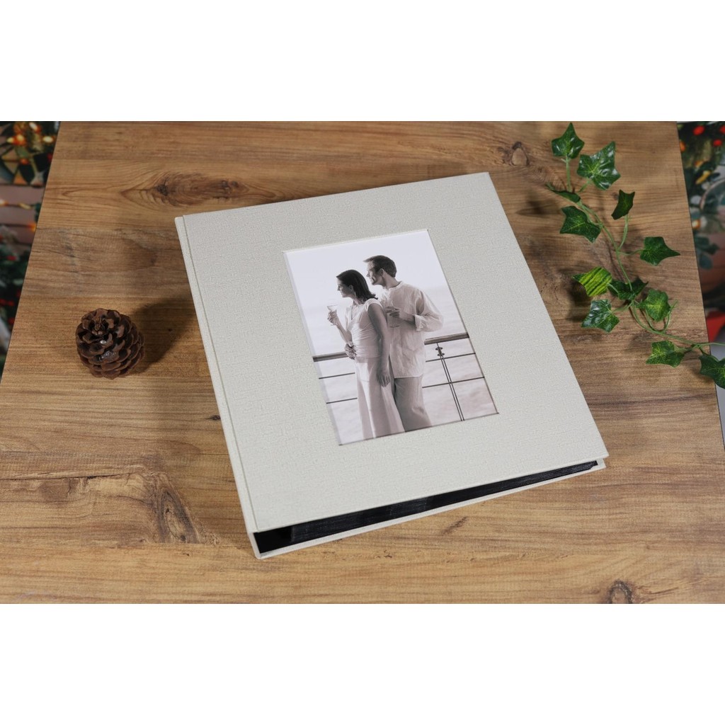 NRCN 10x15 cm 500'lük Koton Desenli Lüks Klasör Tipi Fotoğraf Albümü(Krem) - Krem - 10 x 15 cm Klasör Fiyatı