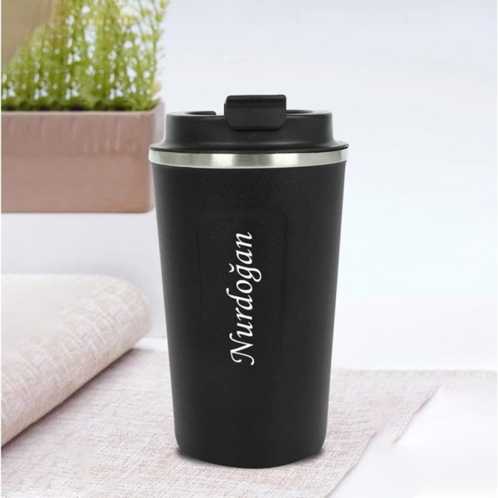 NRD Life Kişiye Özel Isim Baskılı Çelik Termos 380 ml Termos Mug Kamp Mutfağı Fiyatı