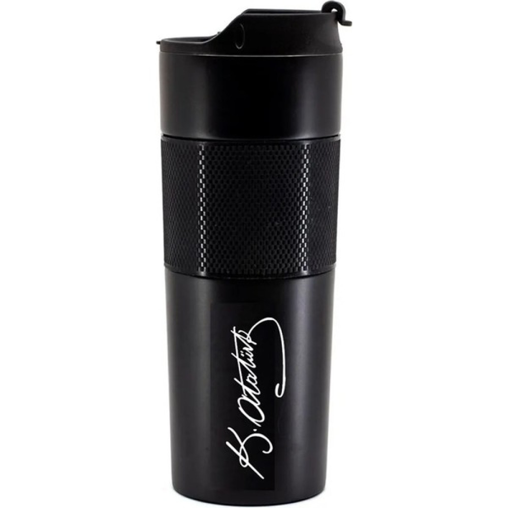 NRD Life Kişiye Özel Isim Baskılı French Press Siyah Çelik Termos Mug 450 ml (3 Fonksiyonlu) Kamp Mutfağı Fiyatı