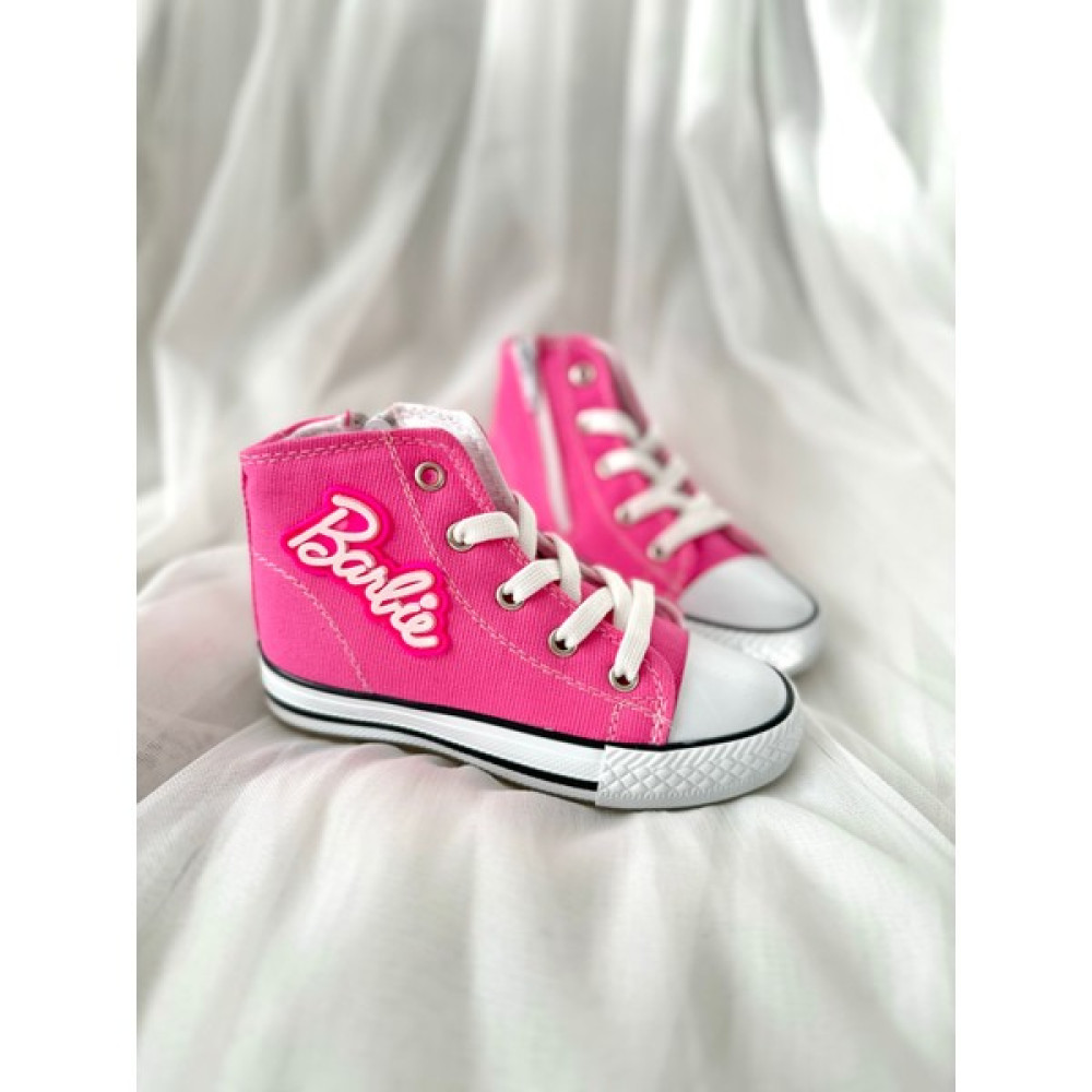 NS Little Barbie Yazılı Converse Kız Çocuk Spor Ayakkabı Kız Çocuk Günlük Ayakkabısı Fiyatı
