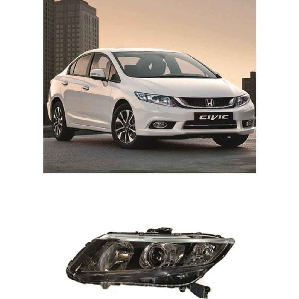 Ns Nilser Auto Parts Honda Civic Fb7 Sol Far Lambası Xenonlu Motorlu 2012-2015 Oto Aydınlatma Fiyatı