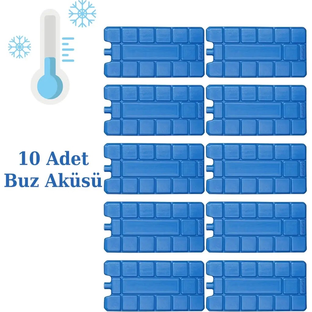 NS Reliable Buz Aküsü Kasedi Ice Box Soğuk Zincir - 10 Adet Evcil Hayvan Ürünleri Fiyatı