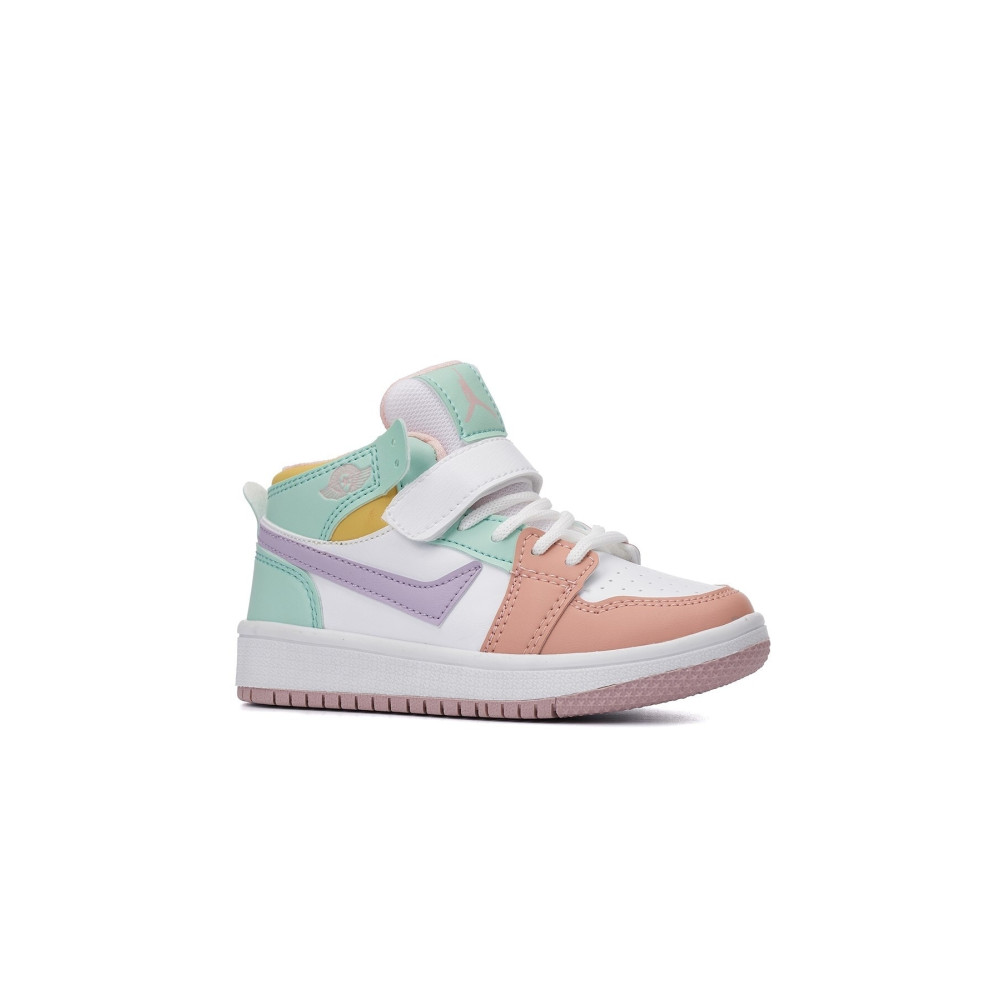 Nstil Beyaz - Günlük Unisex Sneaker Bağcıklı Hafif Yumuşak Kaymaz Taban Bilekli Basketbol Ayakkabı 8070 30 Beden Spor Ayakkabı Fiyatı