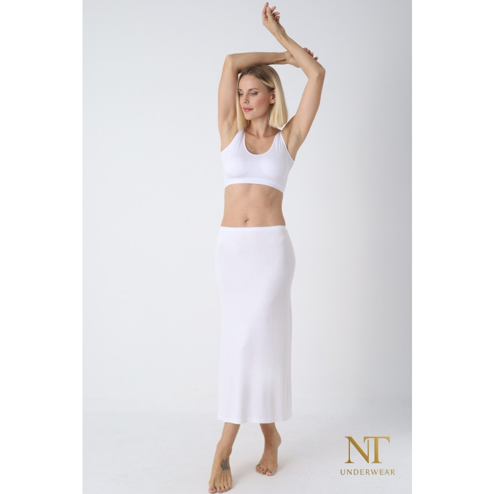 NT Underwear Bambu Uzun Etek Astarı, Maxi Jupon – Doğal Kumaş, Modern Kalıp. Kombinezon Fiyatı